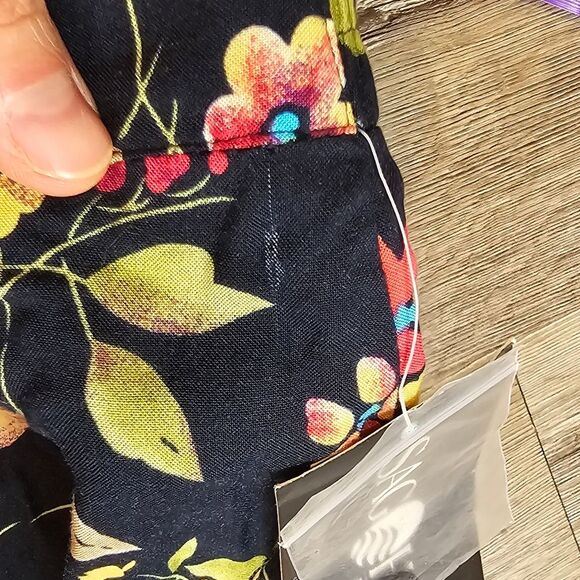 Vintage Whimsygoth Whimsigoth Black Skirt Maxi Floral Dark Cottagecore Fairy NWT - Picture 7 of 8